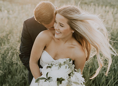 A Bride and a Groom