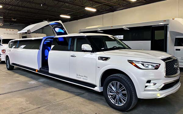 Luxury limo exterior