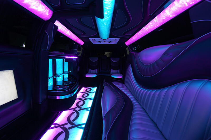 Luxury Limousine inside